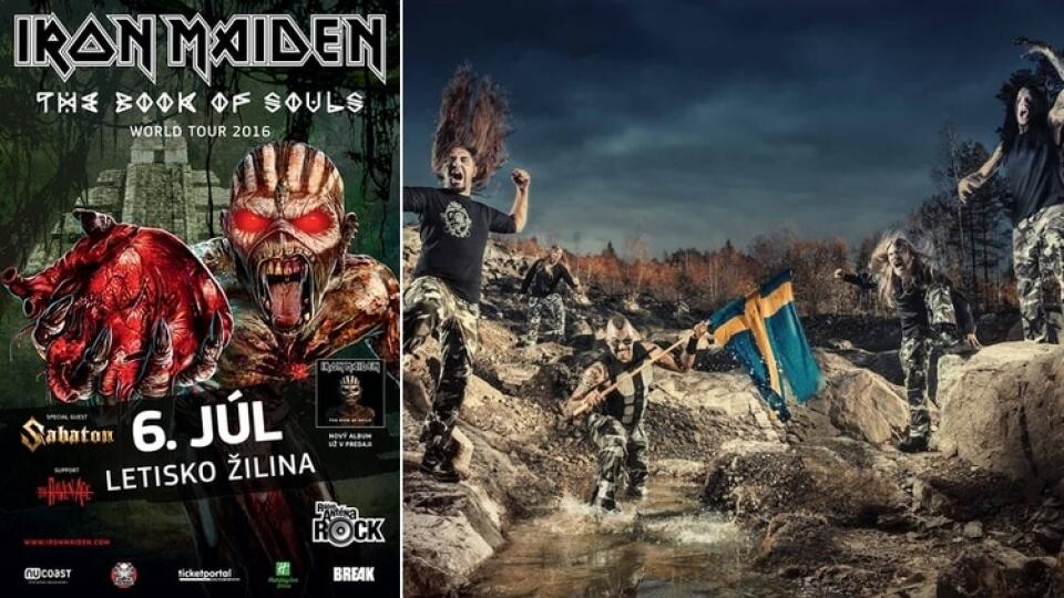 Najväčší koncert tohto roka na Slovensku sa bude konať 6. júla 2016 na letisku v Žiline. Iron Maiden účasťou podporia aj mladíci The Raven Age a kapela Sabaton.