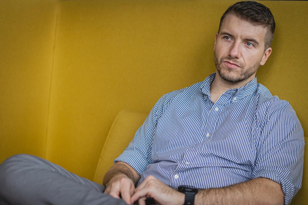 Na snímke Filip Fingl, Managing Director CZ & SK v spoločnosti Delivery Hero.