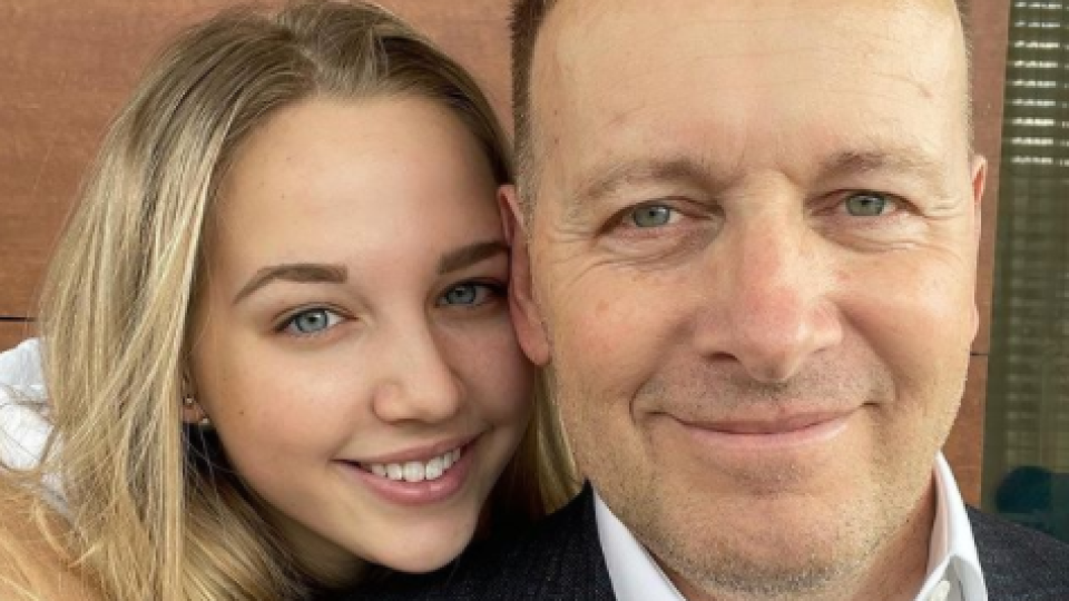 Kollárova dcéra Ester Krištúfková a Boris Kollár