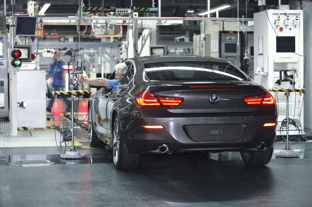 Výroba BMW radu 6 Coupé v nemeckom Dingolfingu
