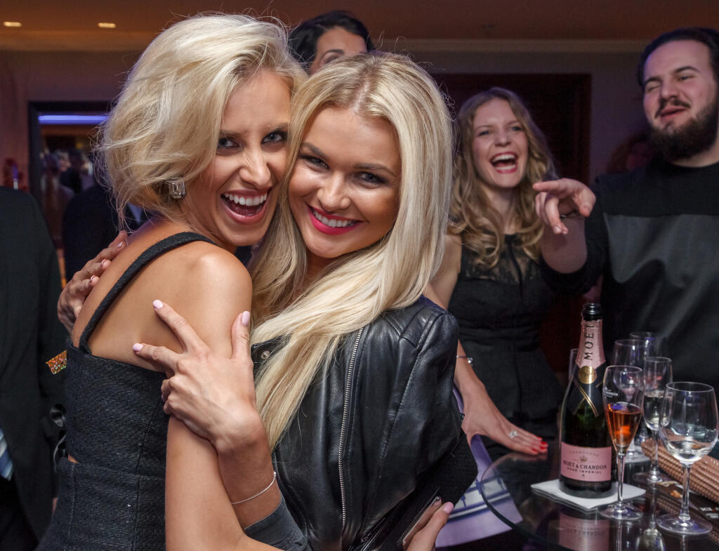 Afterparty po skonceni priameho prenosu Miss Universe 2014 v Bratislavskom hoteli Sheraton