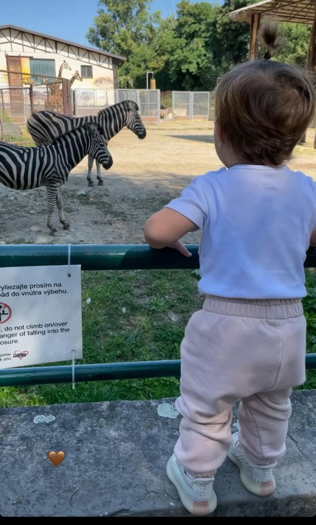 V stredu si Dominika s manželom Michalom a synčekom Jakubkom užili návštevu zoologickej záhrady v Bratislave.