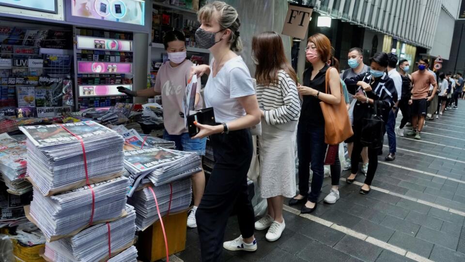 Apple Daily, Hong Kong