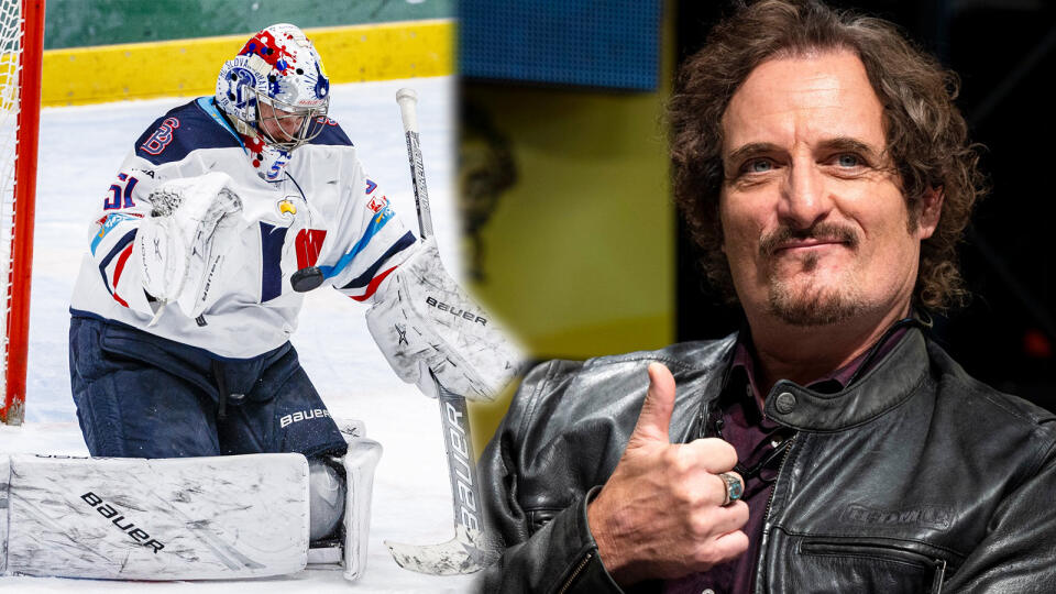 Na prehru Slovana s Košicami (1:4) sa bol pozrieť aj slávny hollywoodsky herec Kim Coates (62).