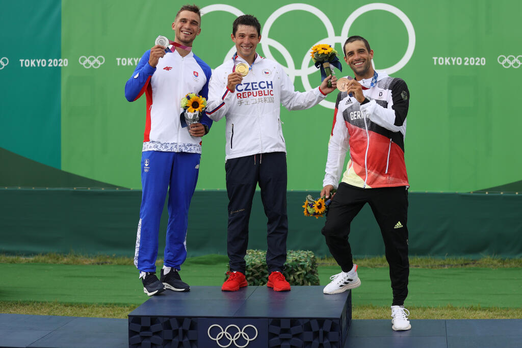 Jakub Grigar získal na olympiáde v Tokiu striebro.