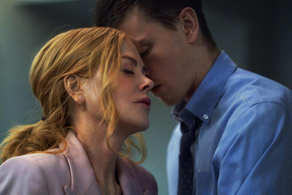 Nicole Kidman a Harris Dickinson ako milenci vo filme Babygirl.