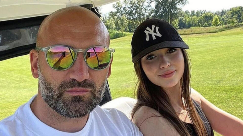 Náš bývalý futbalista je na svoju dcéru patrične hrdý a spolu im tvoria skvelý tím.