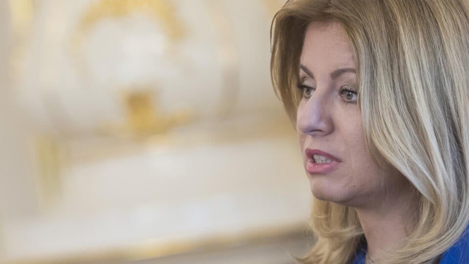 Prezidentka SR Zuzana Čaputová vymenovala osem nových sudcov a sudkýň všeobecných súdov bez časového obmedzenia. Na snímke prezidentka SR Zuzana Čaputová počas príhovoru v Prezidentskom paláci v Bratislave v utorok 25. augusta 2020. FOTO TASR - Martin Baumann
