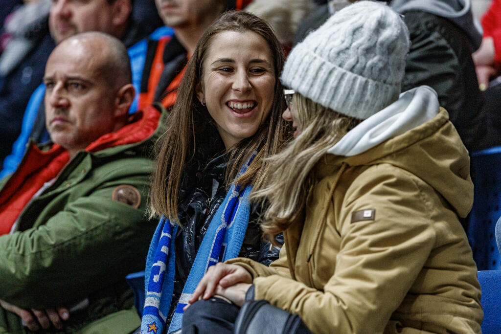 Na konci januára zavítala Belinda aj na hokejový zápas Slovana proti Popradu. Jej dedko hrával za