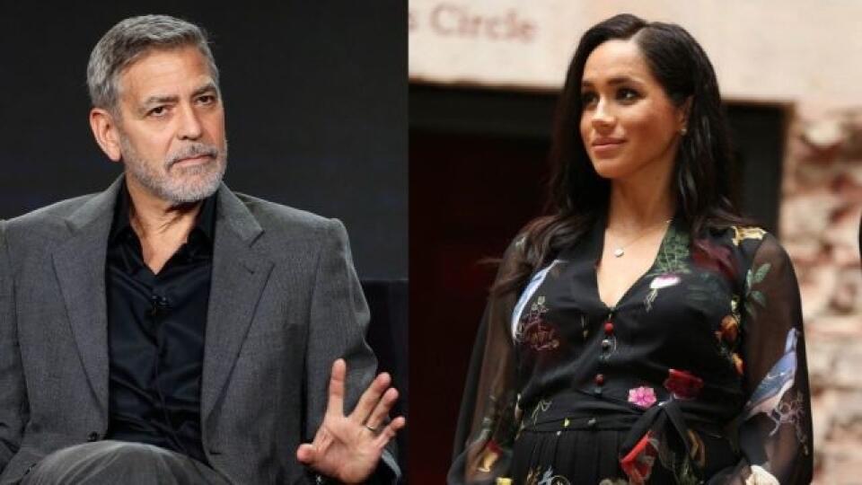 George Clooney, Meghan Markle
