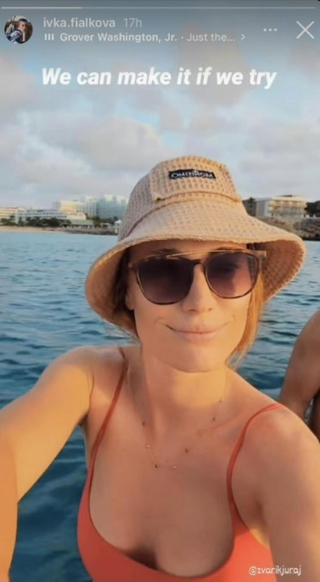 Ivona Fialková po sezóne oddychovala na ostrove Svätý Martin v Karibiku.