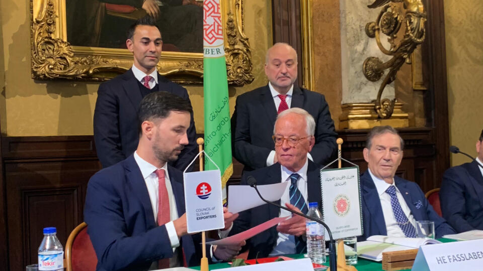 Rada slovenských exportérov,Rakúsko-arabská obchodná komora,dohoda,memorandum,RSE,RAOK