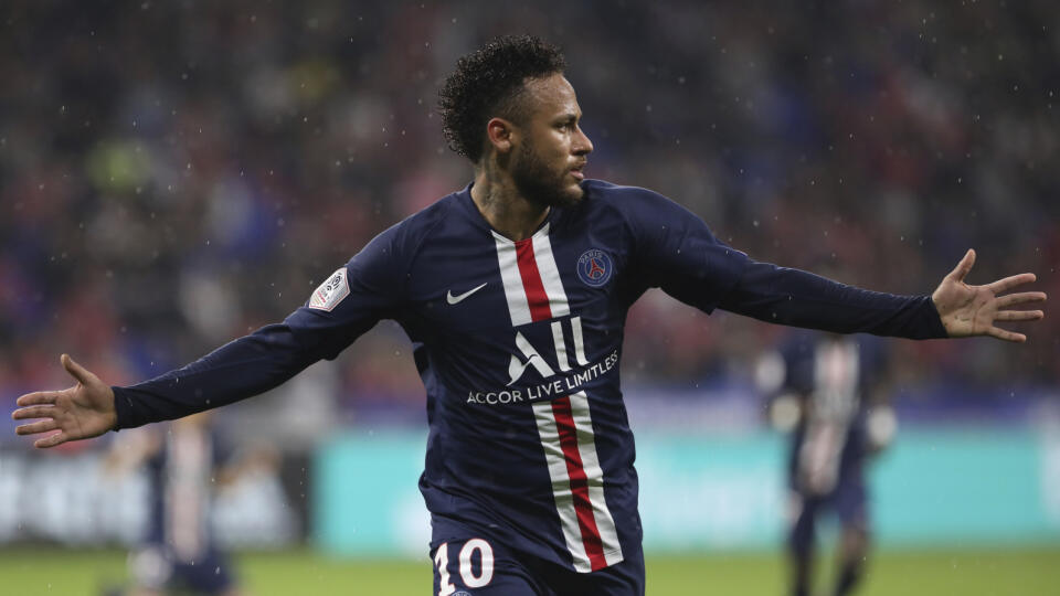 Neymar rozhodol zápas proti Lyonu.