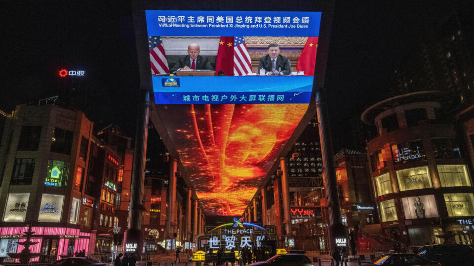 U.S. President Biden And China's President Xi Meet In Virtual Summit