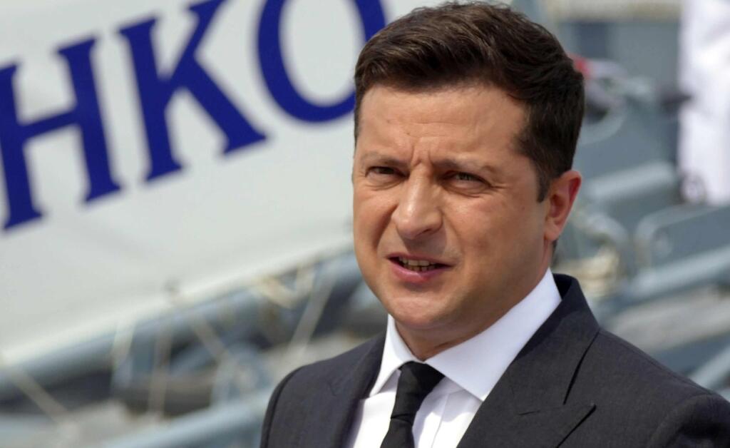 Prezident Ukrajiny Vladimír Zelenský