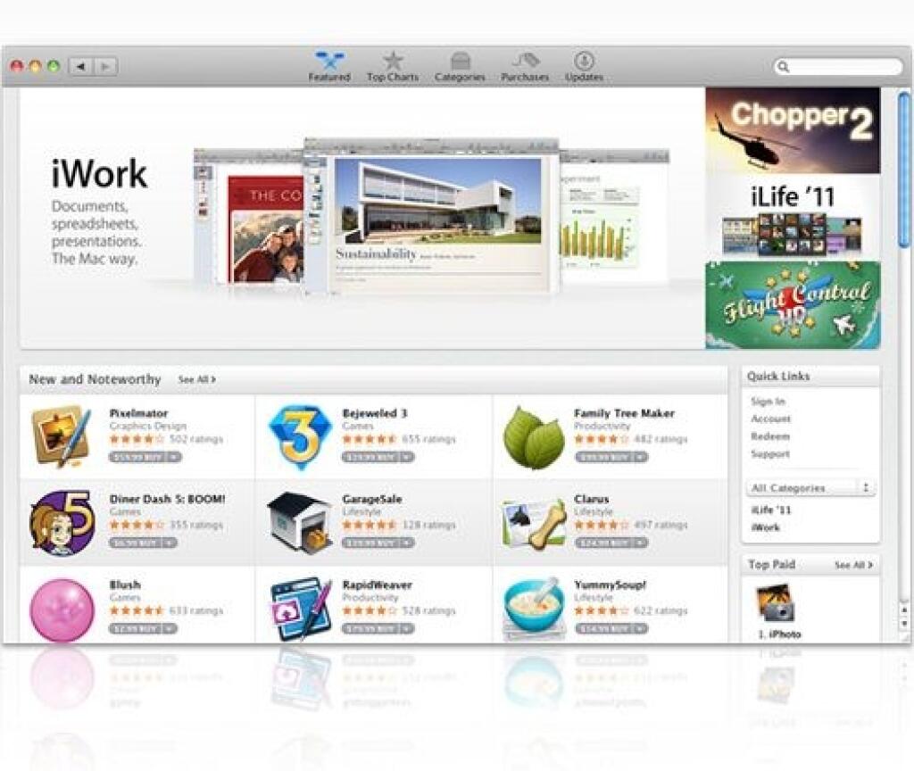 Apple otvoril Mac App Store