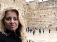 Zuzana Čaputová v Izraeli: Silný moment pri Múre nárekov