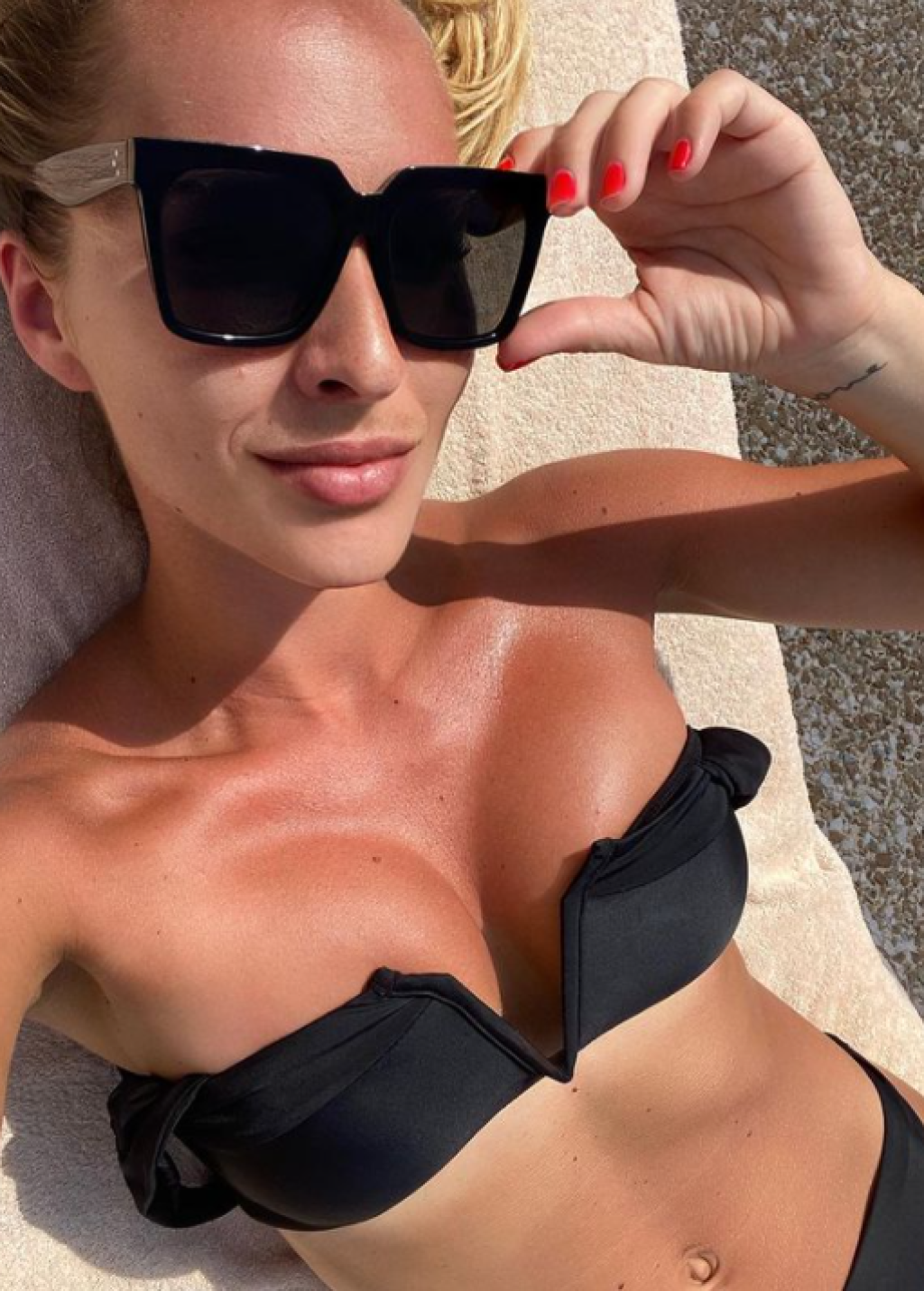 Lucia Mokráňovala ukázala svoju skvelú postavu.