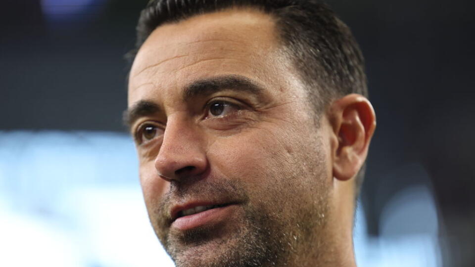 Tréner Barcelony Xavi Hernandéz.