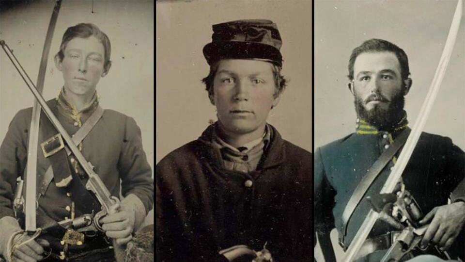 V rokoch 1861 až 1865, kedy trvala americká občianska vojna, bolo fotografovanie takpovediac len v plienkach. Vojaci si teda svoje portréty mimoriadne cenili a neraz ich darovali príbuzným, keď odchádzali na front.