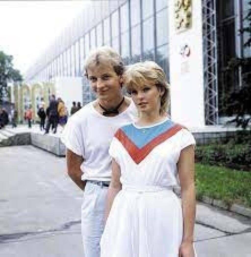 Peter Sepéši a Iveta Bartošová počas ich začiatkov.