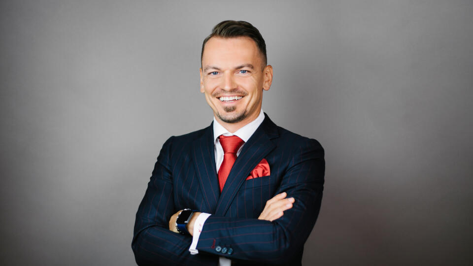 Lukas Makovsky, generálny riaditeľ a spoluzakladateľ technologického startupu InovaReal