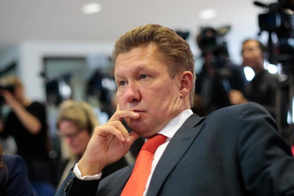 Hlava predstavenstva ruského Gazpromu Alexej Miller.
