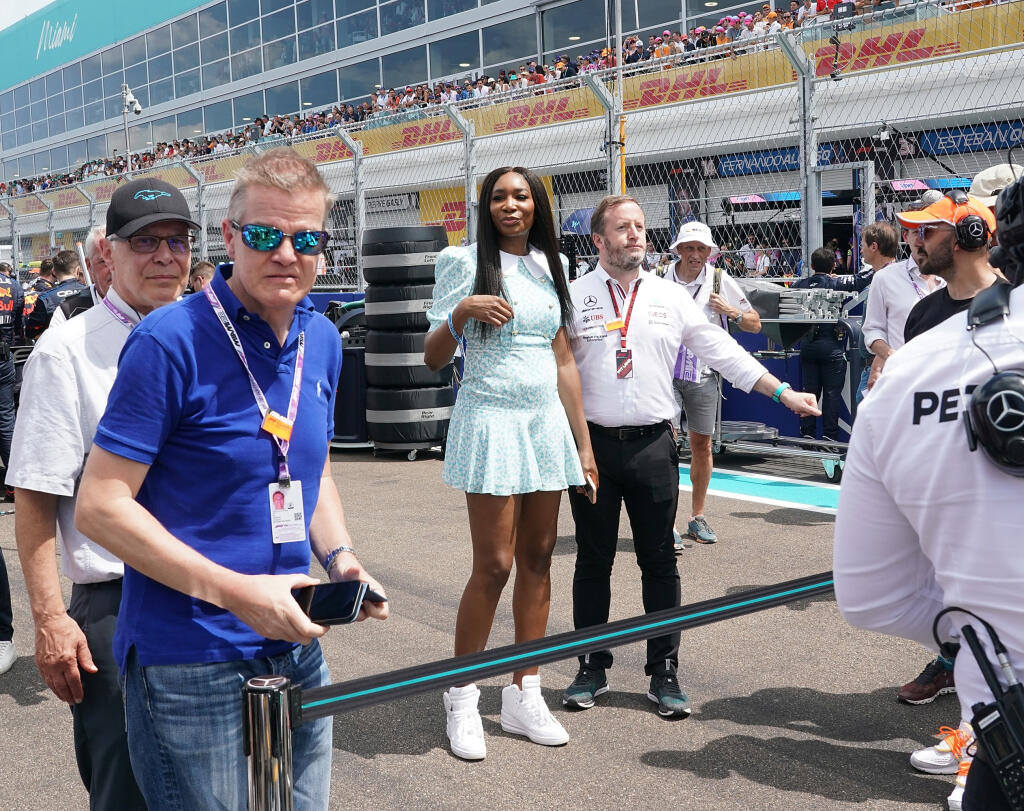 V Miami nechýbala ani tenistka Venus Williamsová.