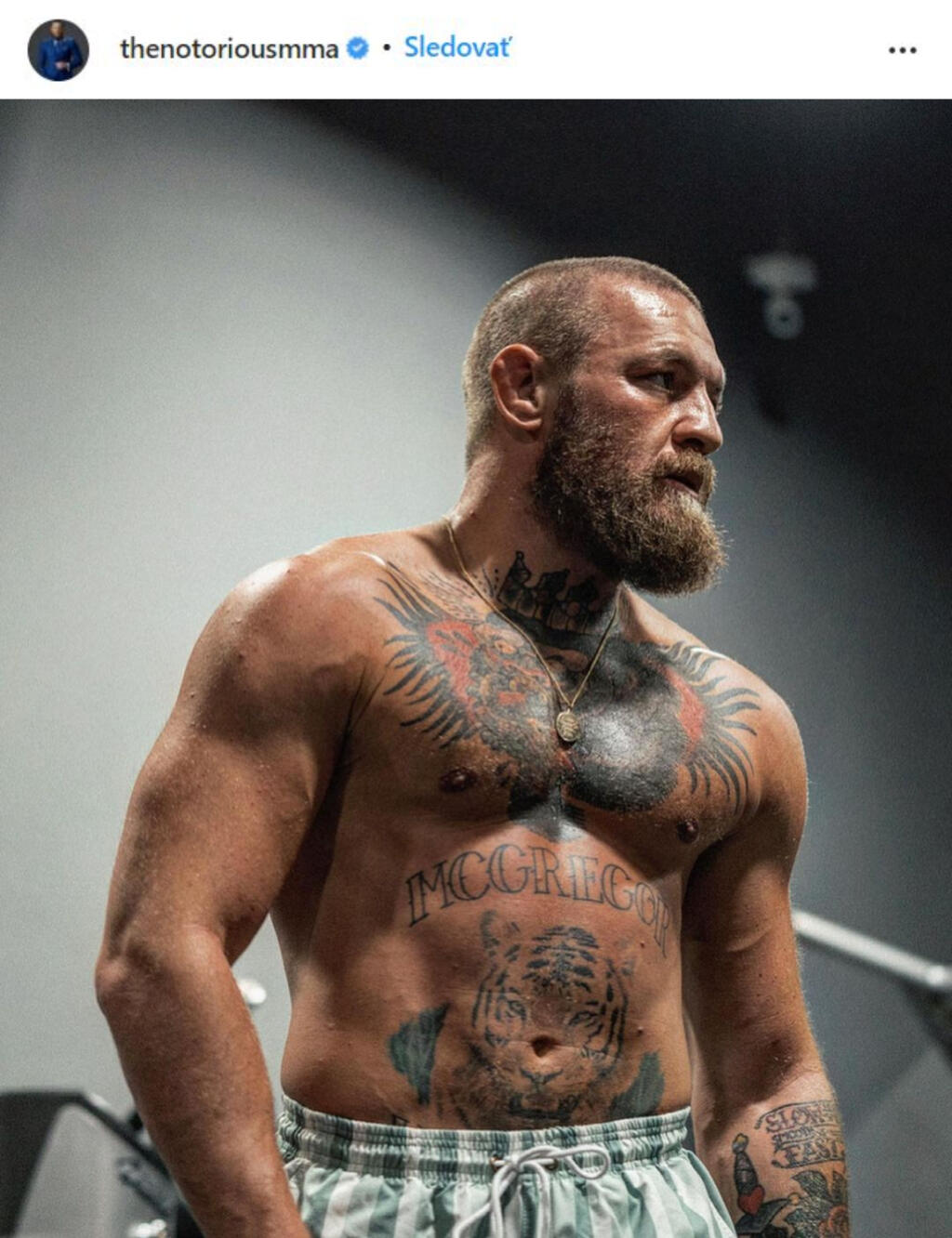 Conor McGregor mnohých prekvapil. Írsky bojovník sa zmenil na nepoznanie.