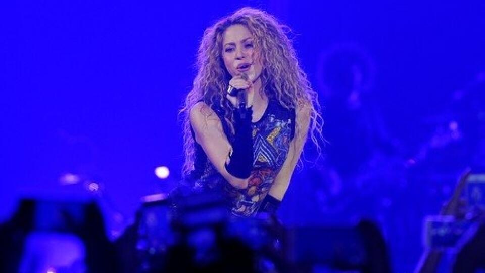 Shakira na koncerte v Londýne