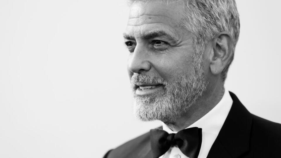 HOLLYWOOD, CA - JUNE 07: (EDITORS NOTE: Image has been converted to black and white.) Honoree George Clooney attends the American Film Institute's 46th Life Achievement Award Gala Tribute to George Clooney at Dolby Theatre on June 7, 2018 in Hollywood, California. (Photo by Rich Fury/Getty Images)
