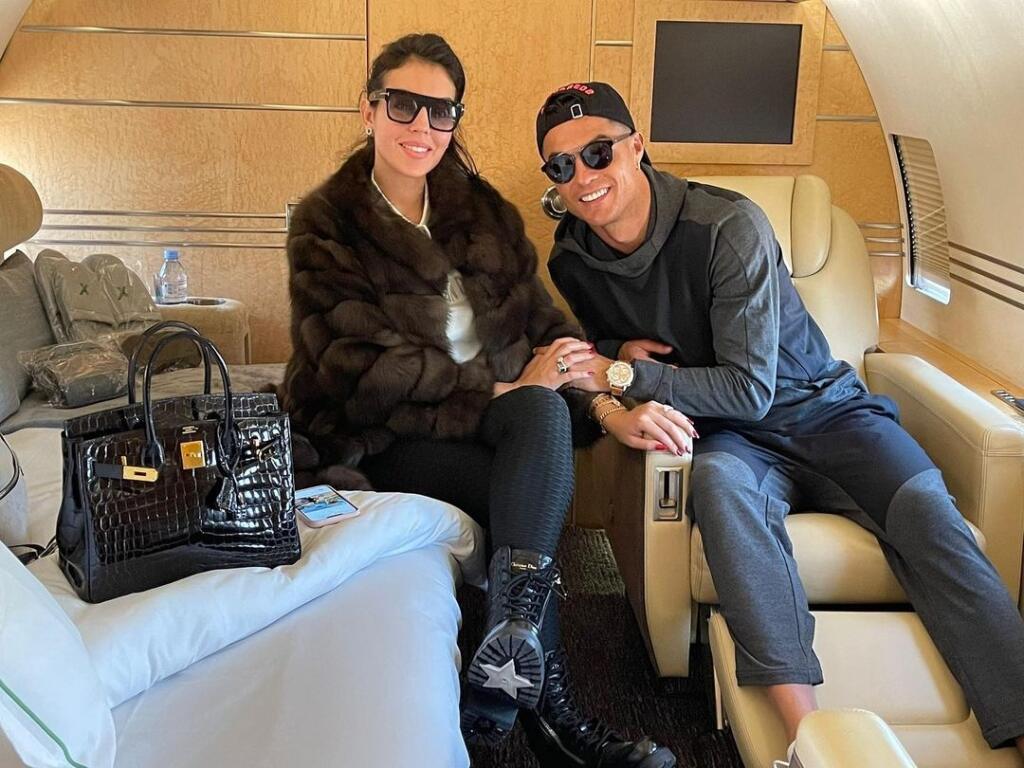 Cristiano Ronaldo s Georginou.