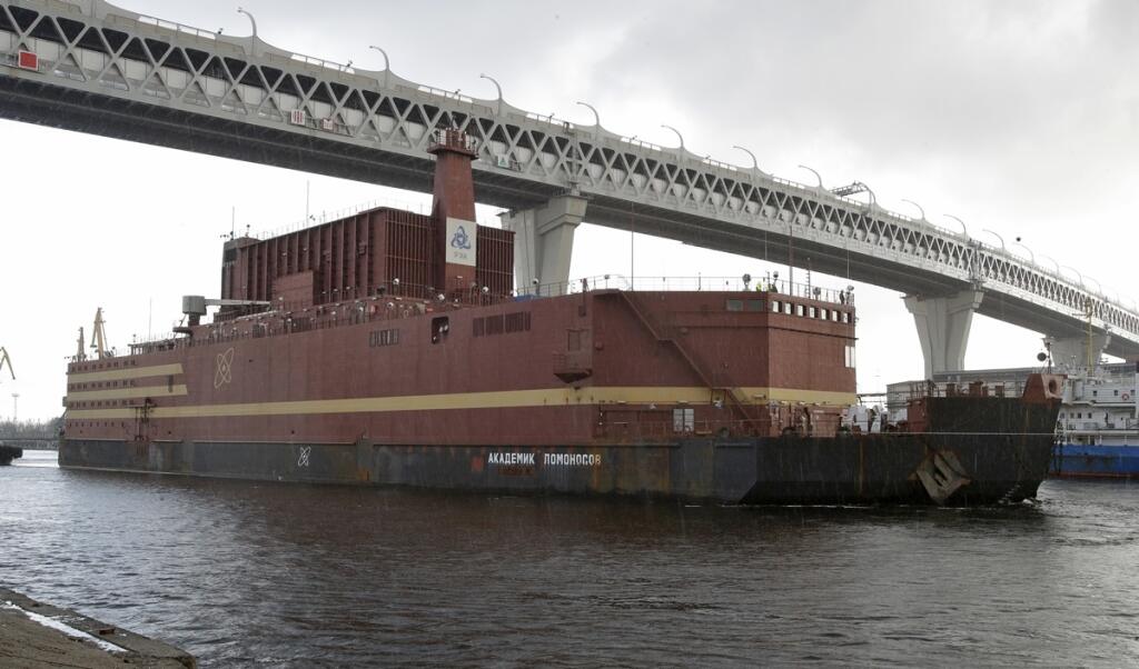 Akademik Lomonosov, prvá mobilná jadrová elektráreň