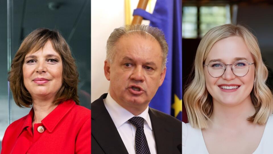 Veronika Remišová, Andrej Kiska, Vladimíra Marcinková