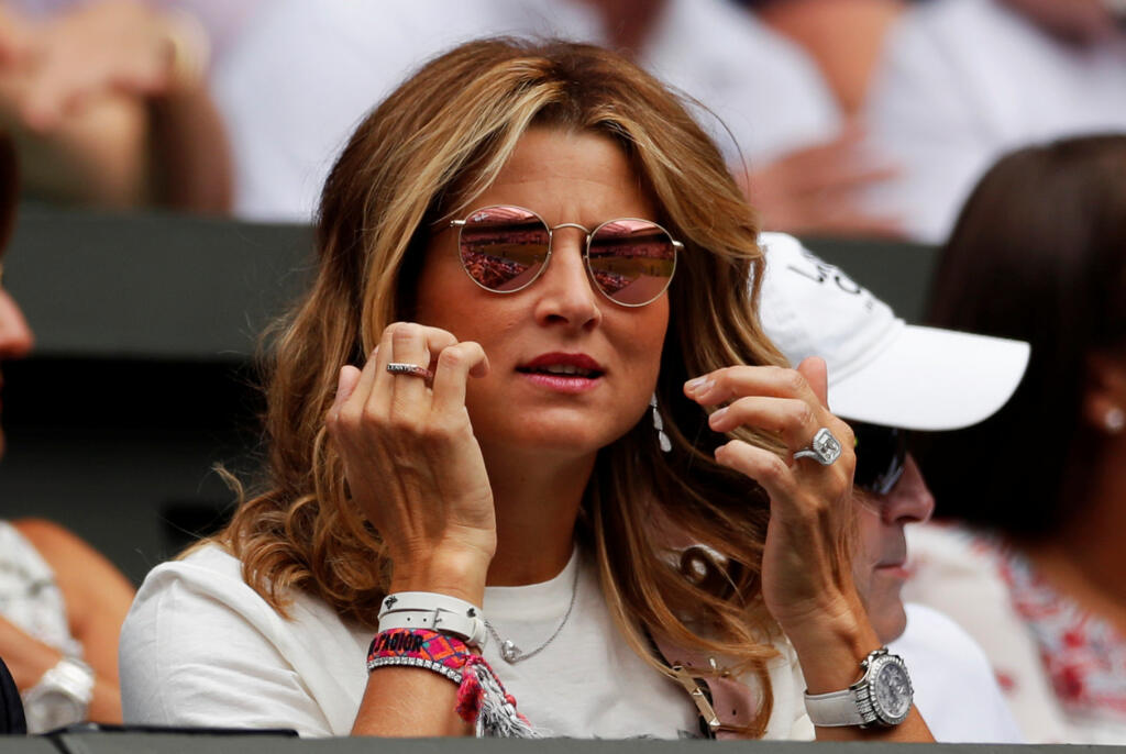 Drahé hodinky a ešte drahší prsteň nosí Mirka Federerová pravidelne.