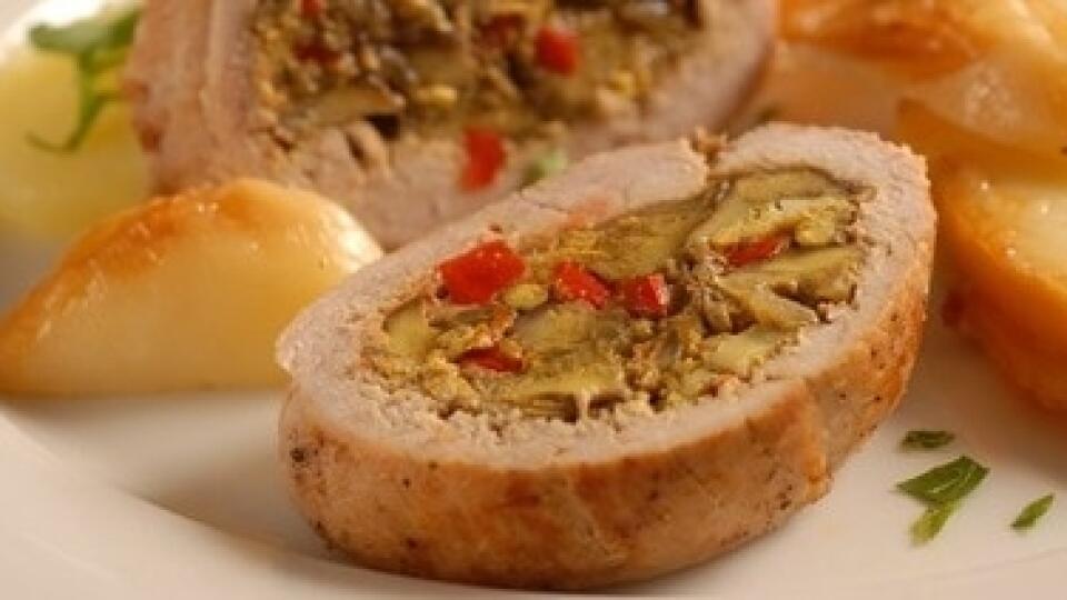 Recept: Hubová roláda s oštiepkom, vyskúšate a neoľutujete!
