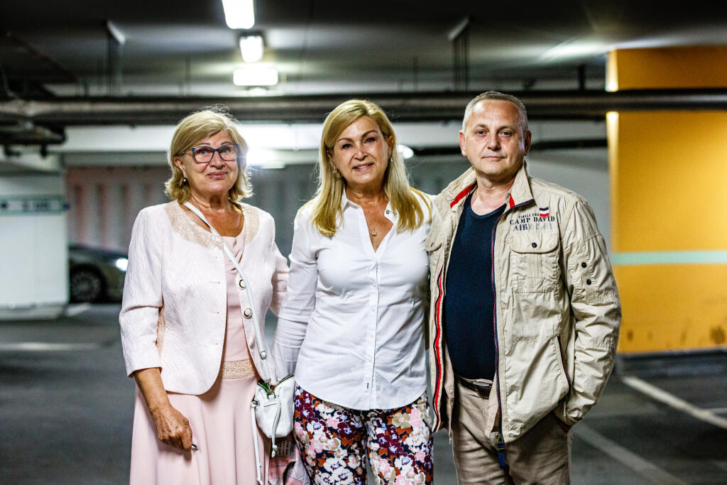 Pred pôrodnicou sme stretli aj mantku Michala Navaru Miriam.