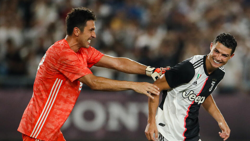 Buffon a Ronaldo