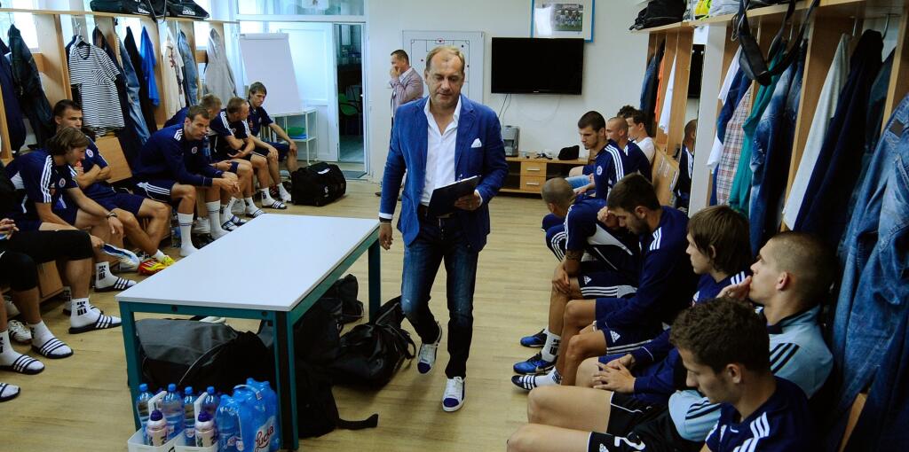 futbalisti tréner Vladimír Weiss starší