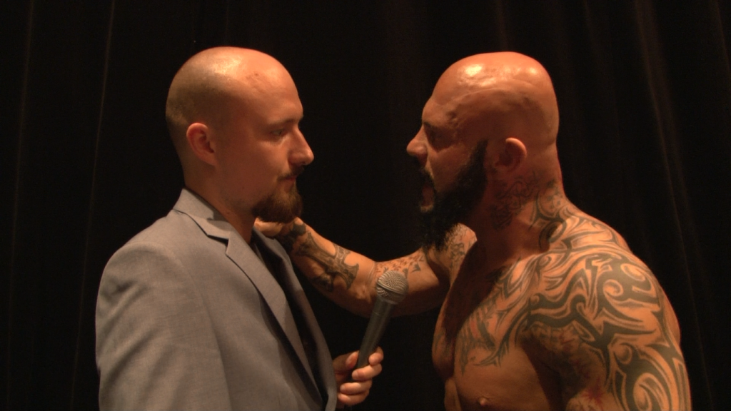 Krupár sa stretol už s viacerými svetovými hviezdami zo sveta wrestlingu.