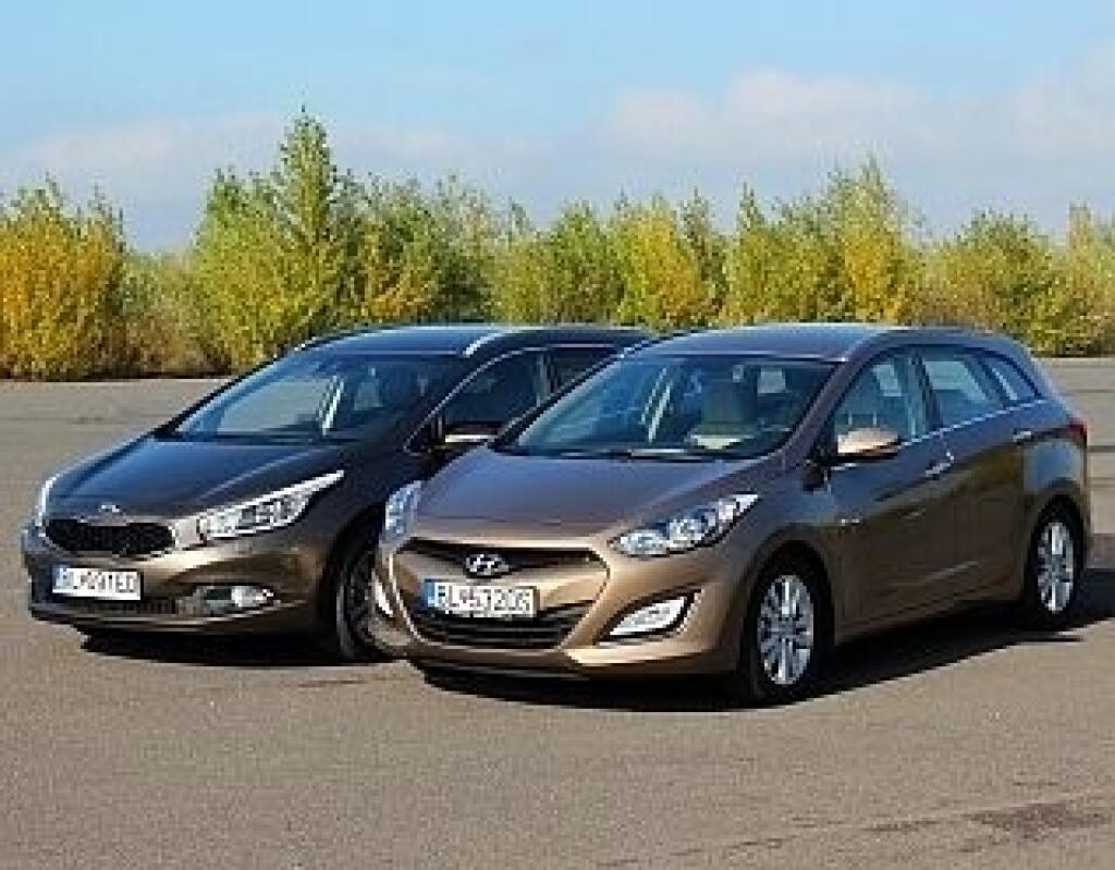 Test Hyundai i30 kombi vs Kia ceed sw 1.6 CRDi