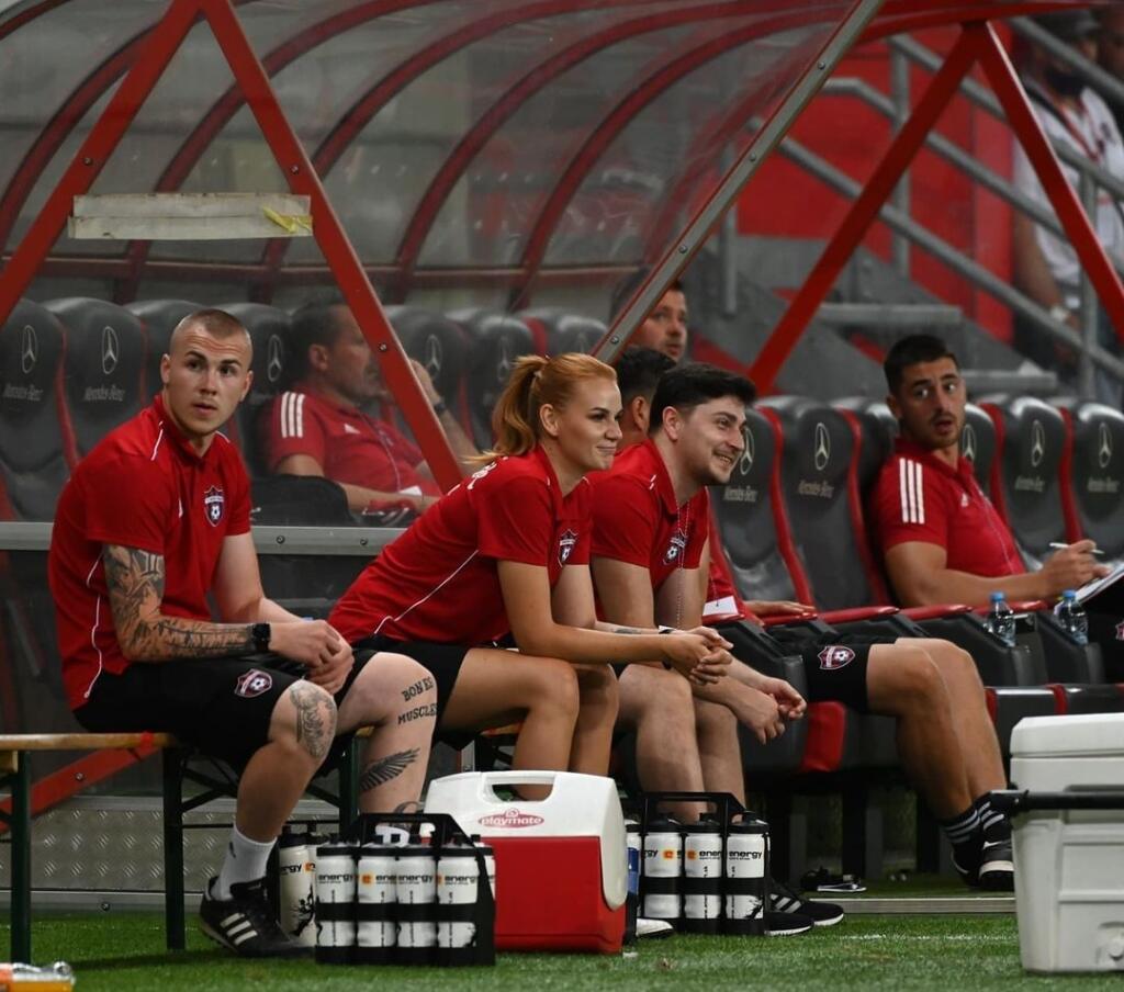 Sympatická Lenka Jurišičová je už nejaký čas neodmysliteľnou súčasťou trnavského Spartaka.