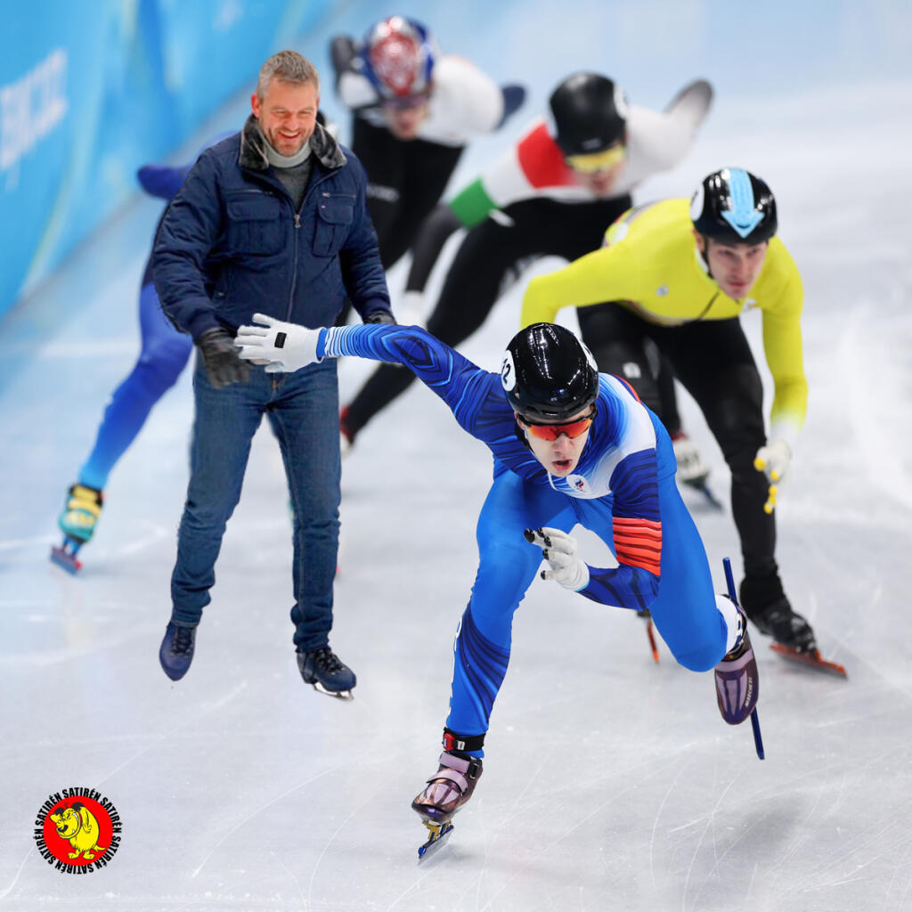 Ako by to vyzeralo, keby na olympiáde bojovali o medaily naši politici? Peter Pellegrini by bojoval v šortreku.