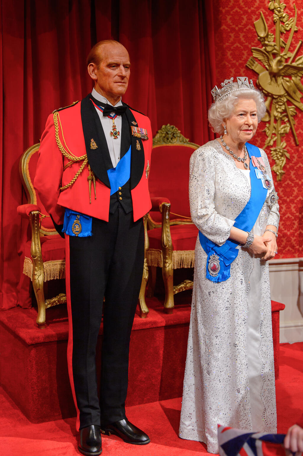 London,,England,-,July,22,,2016:,Elizabeth,Ii,And,Prince