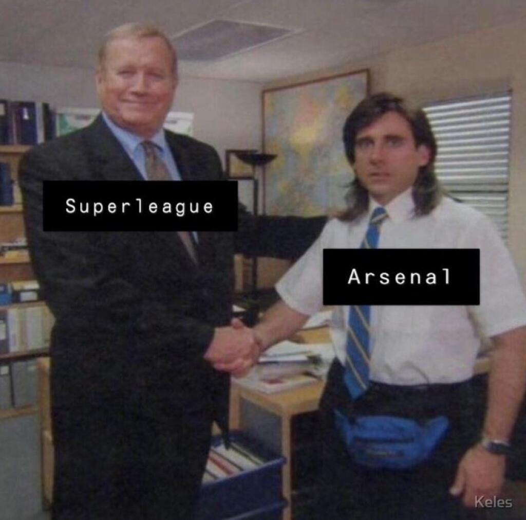 Arsenal sa stal terčom mnohých vtipov.