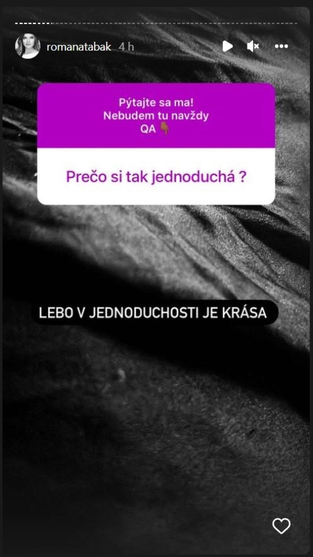 Tabák odpovedala aj na nepríjemné otázky.
