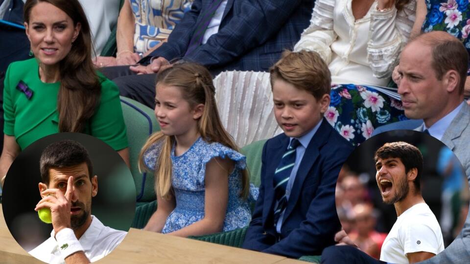Princezná Kate v spoločnosti svojej rodiny na finále Wimbledonu