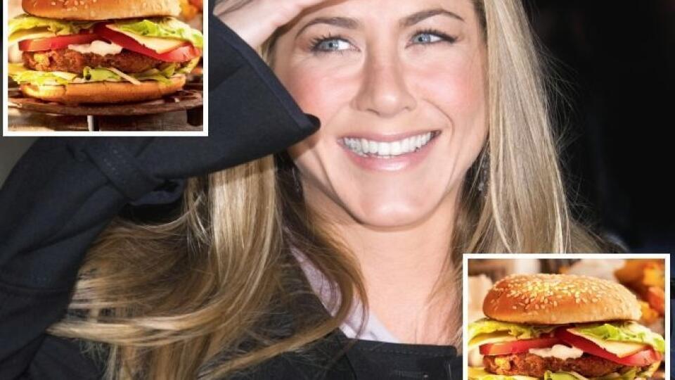 Jennifer Aniston má zvláštne chute. Hamburger jej