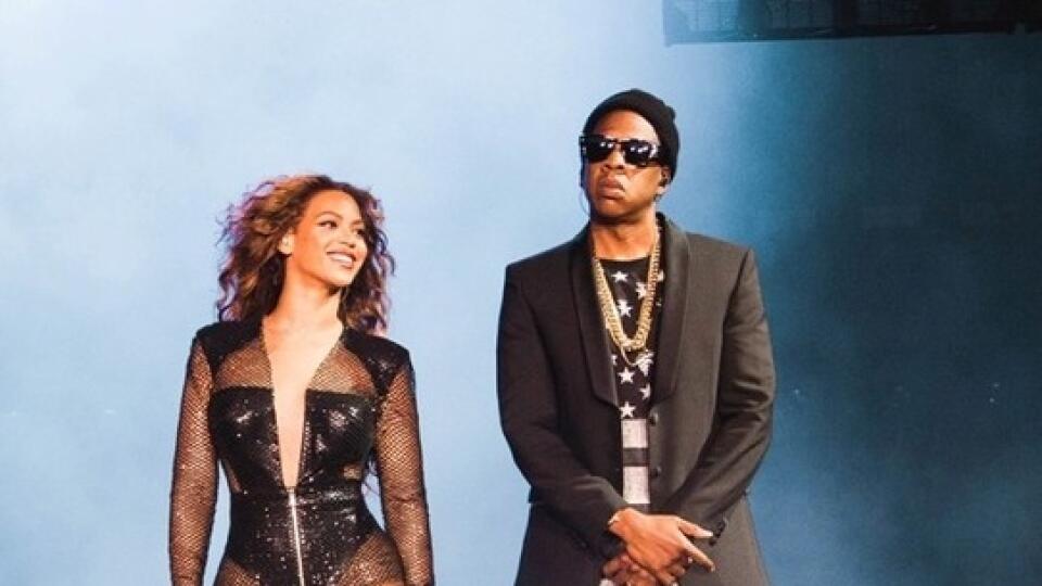 Beyoncé a Jay Z.