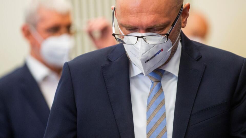Na snímke rezignovaný minister hospodárstva SR Richard Sulík (SaS) počas tlačovej konferencie na tému: Zhodnotenie ročného pôsobenia na Ministerstve hospodárstva